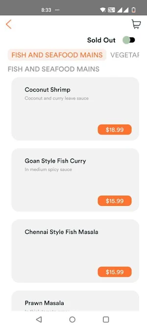 Chingari Indian Restaurant Screenshot 2