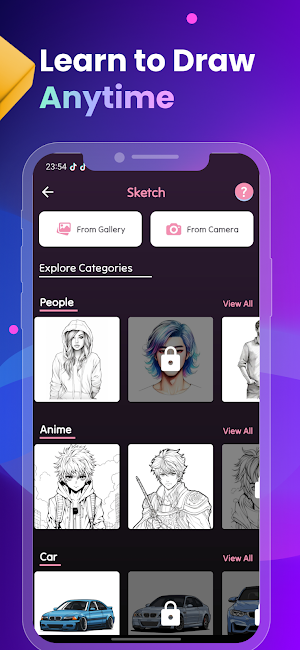 AR Drawing – Learn to Sketch Screenshot 2