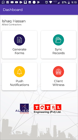eProjects Screenshot 2