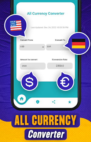 Currency Converter  - exchange Screenshot 1