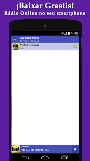 Radio Vox FM 97.7 Ipueiras - Radio Online Screenshot 2