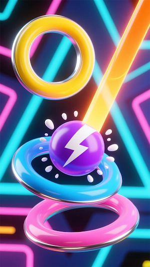 Colorful Rings Screenshot 2