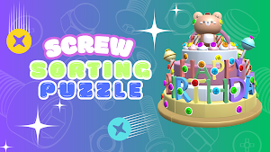 Screw Sort 3D: Relaxing Puzzle Screenshot 0