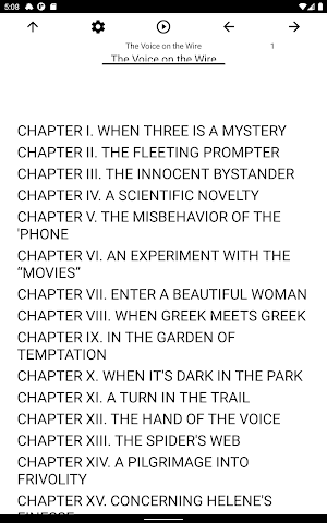 Book, The Voice on the Wire Screenshot 2