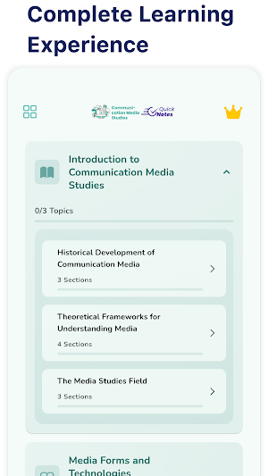 Communication & Media Studies Screenshot 0