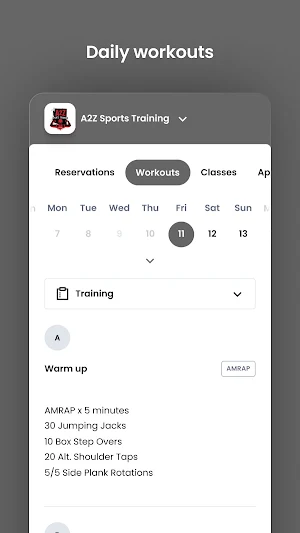A2Z Sports Training Screenshot 3