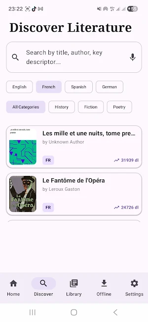 BookVerse: Classic E-Reader Screenshot 3