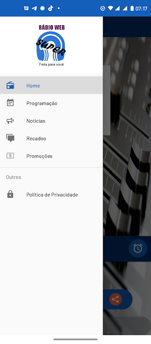 Web Rádio Super Screenshot 1