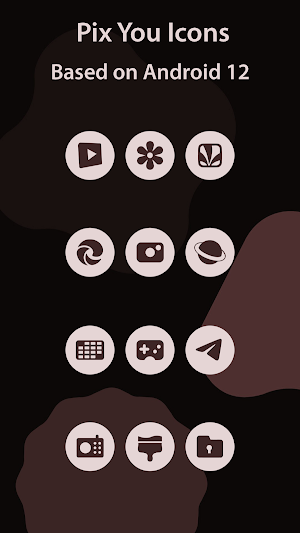Pix You Bistre Light Icons Screenshot 2