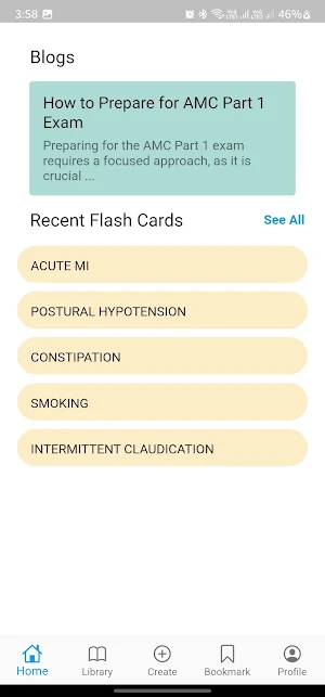 AMC Flashcards Screenshot 1