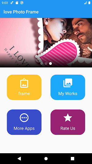 love Photo Frames - frame on pics Screenshot 0