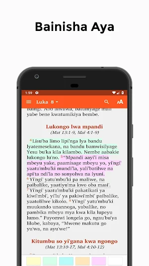 Biblia Kimatumbi - Soma Lugha  Screenshot 1