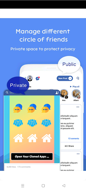 Multi App Space Screenshot 1