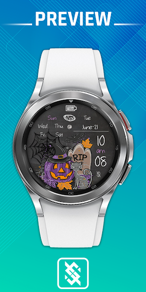 BFF12- Halloween Cat & Pumpkin Screenshot 0