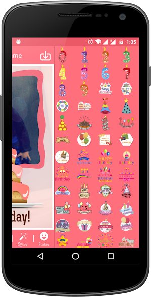 Birthday Photo Frames Screenshot 3