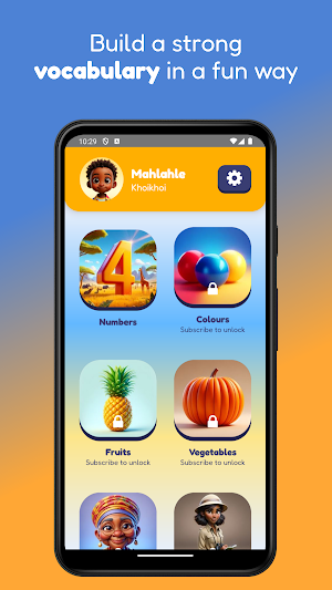Mahlahle - Languages for Kids Screenshot 1