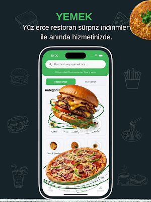Yemeksi - Yemek & Market Screenshot 1