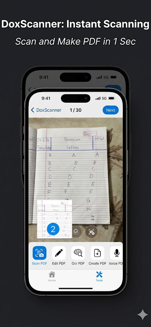 Doc Scanner & Editor by Doxx Screenshot 1