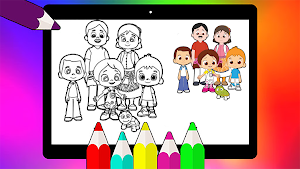 Niloya - Oyunu Coloring Book Screenshot 1