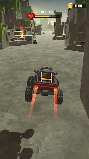 Blocky 3D Car Demolition Derby Screenshot 1