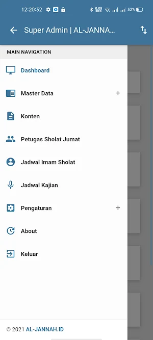 REMOTE JAM SHOLAT AL-JANNAH TV Screenshot 3