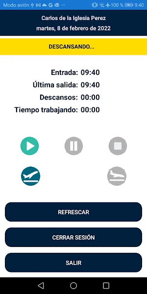 Nukua Control de presencia Screenshot 3
