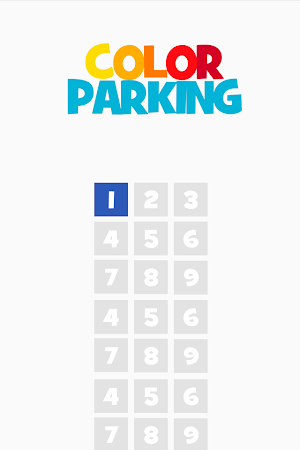 Color Parking - About squares Screenshot 0