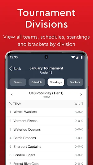 Homefield KC Tournaments Screenshot 3