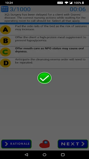 NCLEX-RN Review Questions Screenshot 2