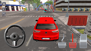 Golf Car Driving Parking Game Screenshot 0