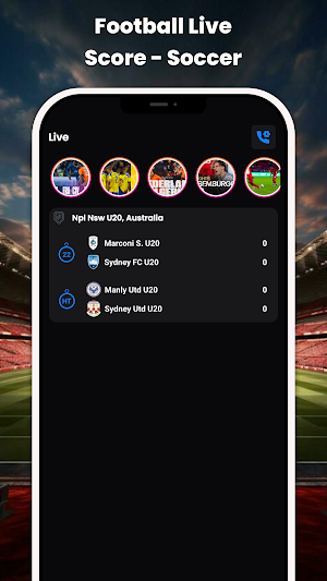 Football Live Score - Soccer Screenshot 2