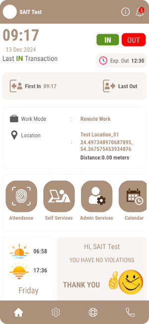 UAEMC Staff Screenshot 1