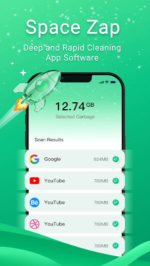 Space Zap Launcher Screenshot 2