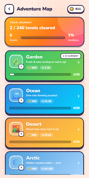 Color Ball: Sort It! Screenshot 1