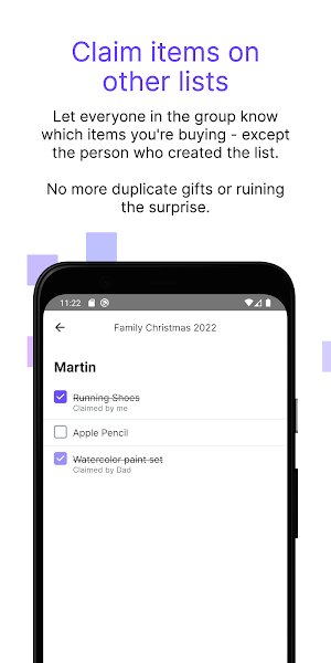 Group Gifts Screenshot 2