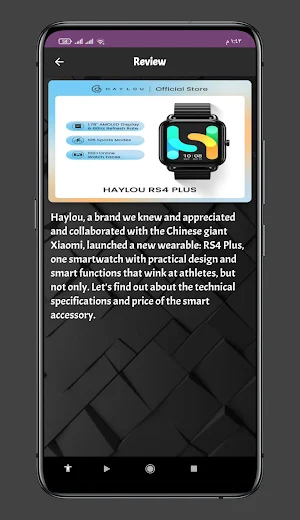Haylou RS4 Plus Watch Guide Screenshot 2