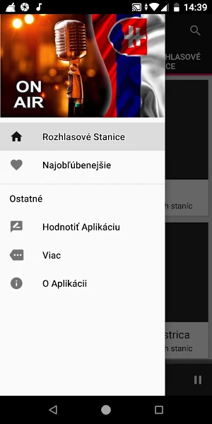 Slovak Radio Stations Screenshot 2