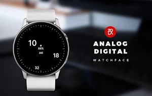 Analog Digital Watch Face Screenshot 0