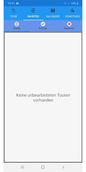 TaxiPlaner Screenshot 0