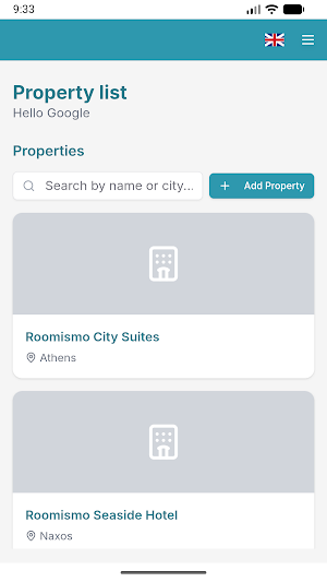 Roomismo Management Screenshot 0