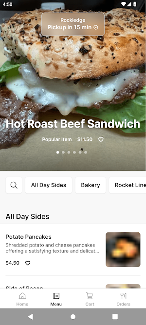 Rocket Bagels Deli & Catering Screenshot 1