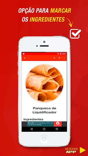 Receitas de Panquecas Screenshot 2