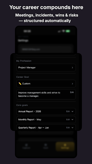 LogLogic: AI Work Reports Screenshot 3