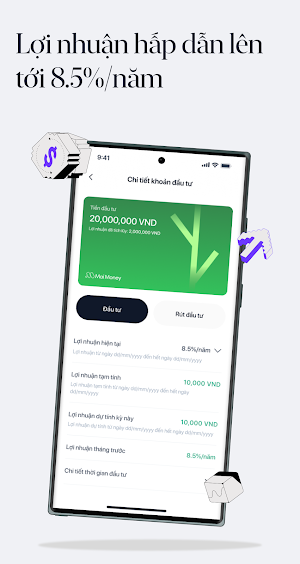 MaiMoney - Đầu tư và Tích lũy Screenshot 1