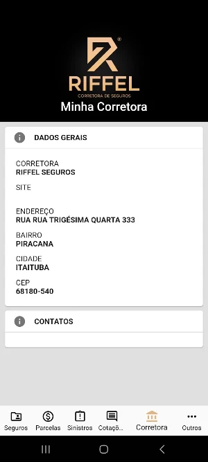 Riffel Seguros Screenshot 2