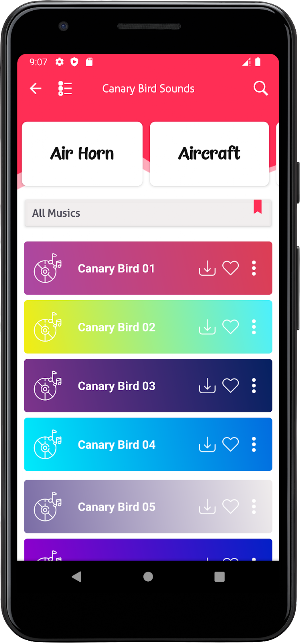 Canary Bird Sounds Screenshot 1