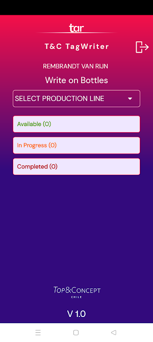 TAR TagWriter Screenshot 1