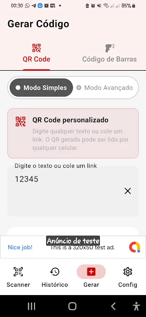 ScanTools - QR & Barras Screenshot 2