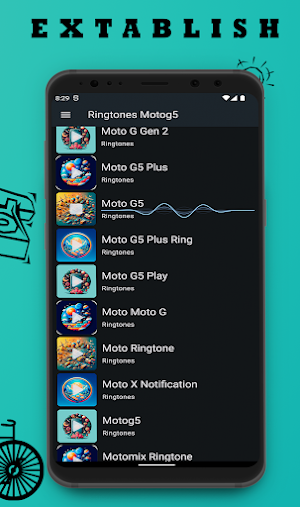 Ringtones Moto G5 Screenshot 3