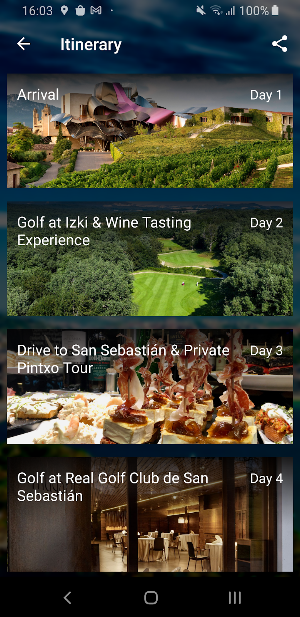 Golf Traveller Screenshot 1